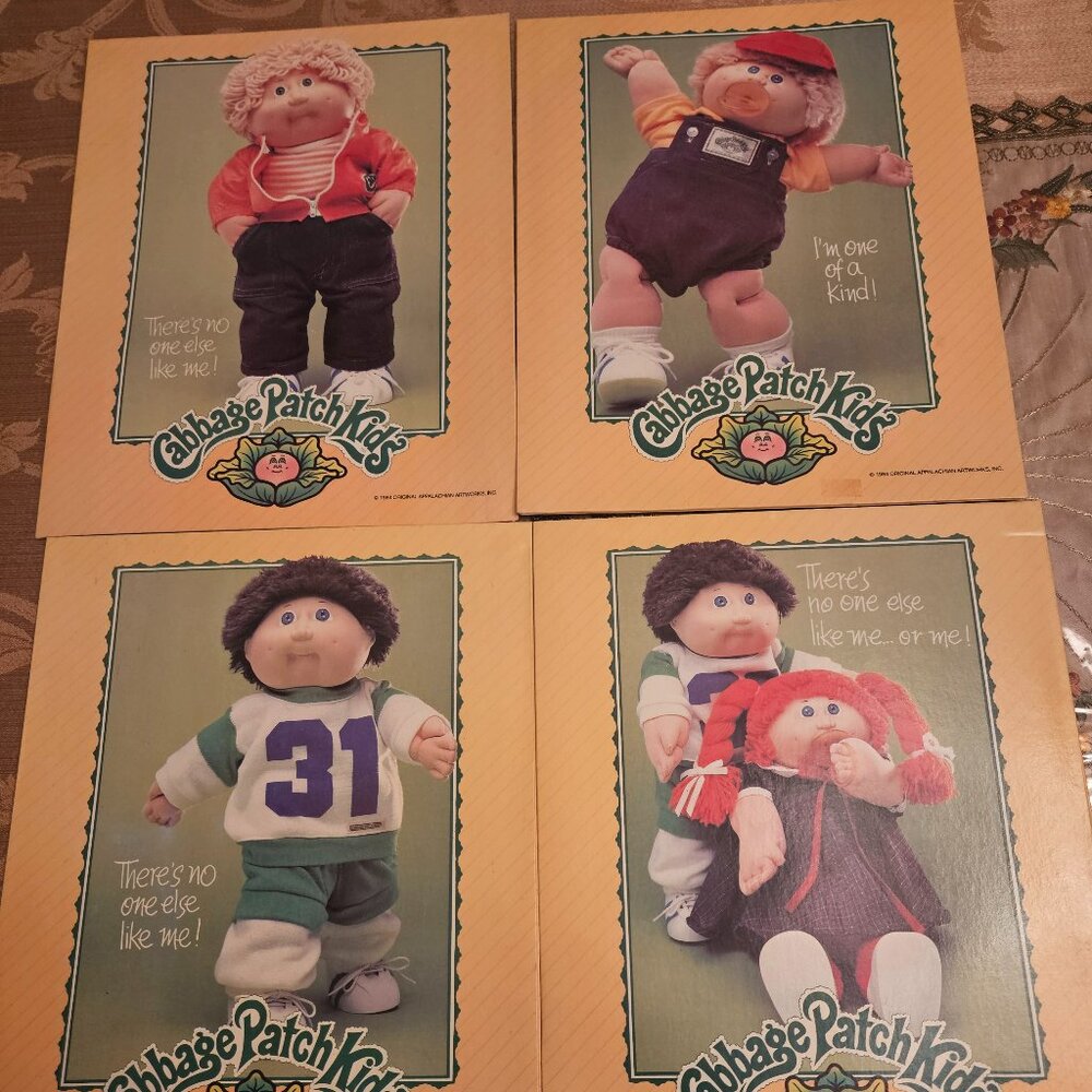 NWOT Vintage Cabbage Patch Kids Folders